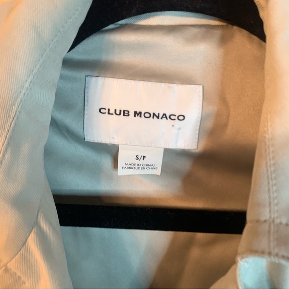 Club Monaco Trench Coat S - Picture 3 of 10